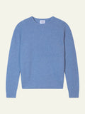 ERIC Sweater Crew Neck 4 Ply Sky