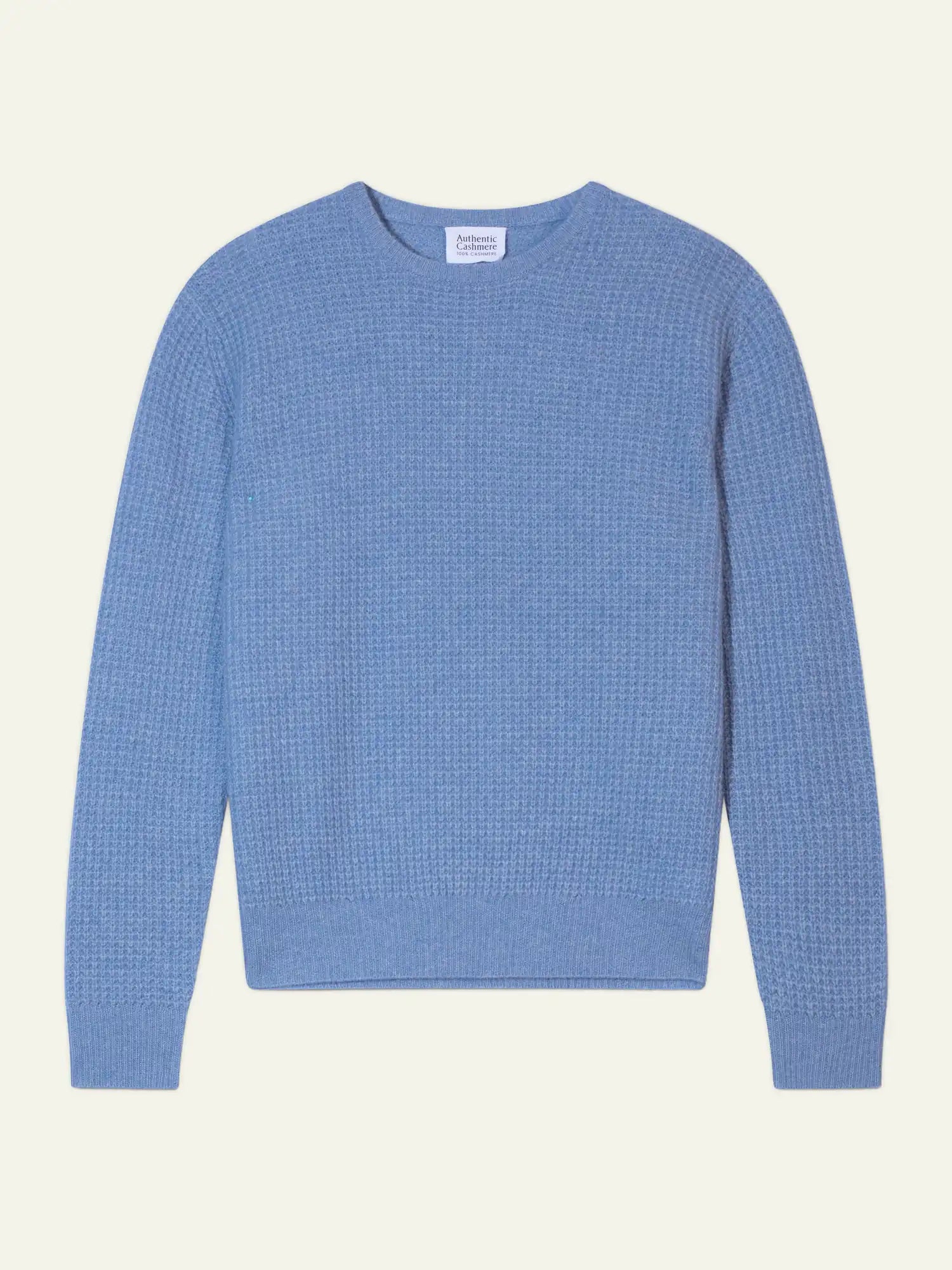 ERIC Sweater Crew Neck 4 Ply Sky