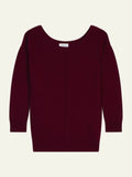 ARTEMISA Pullover Rundhalsausschnitt Bordeaux
