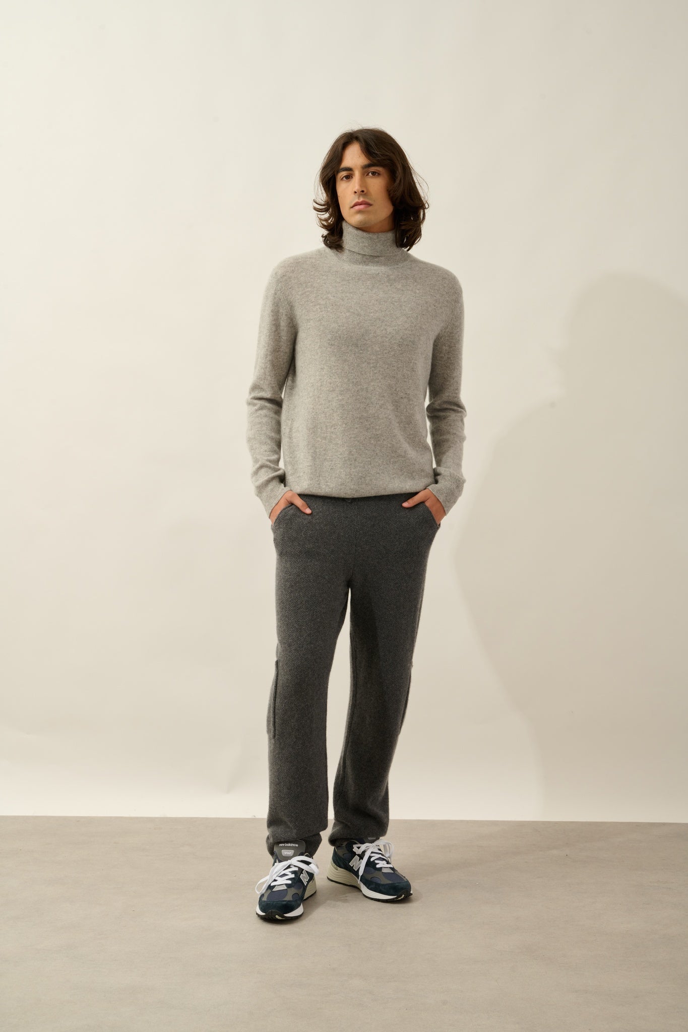 BANGE cloud turtleneck sweater 100% cashmere