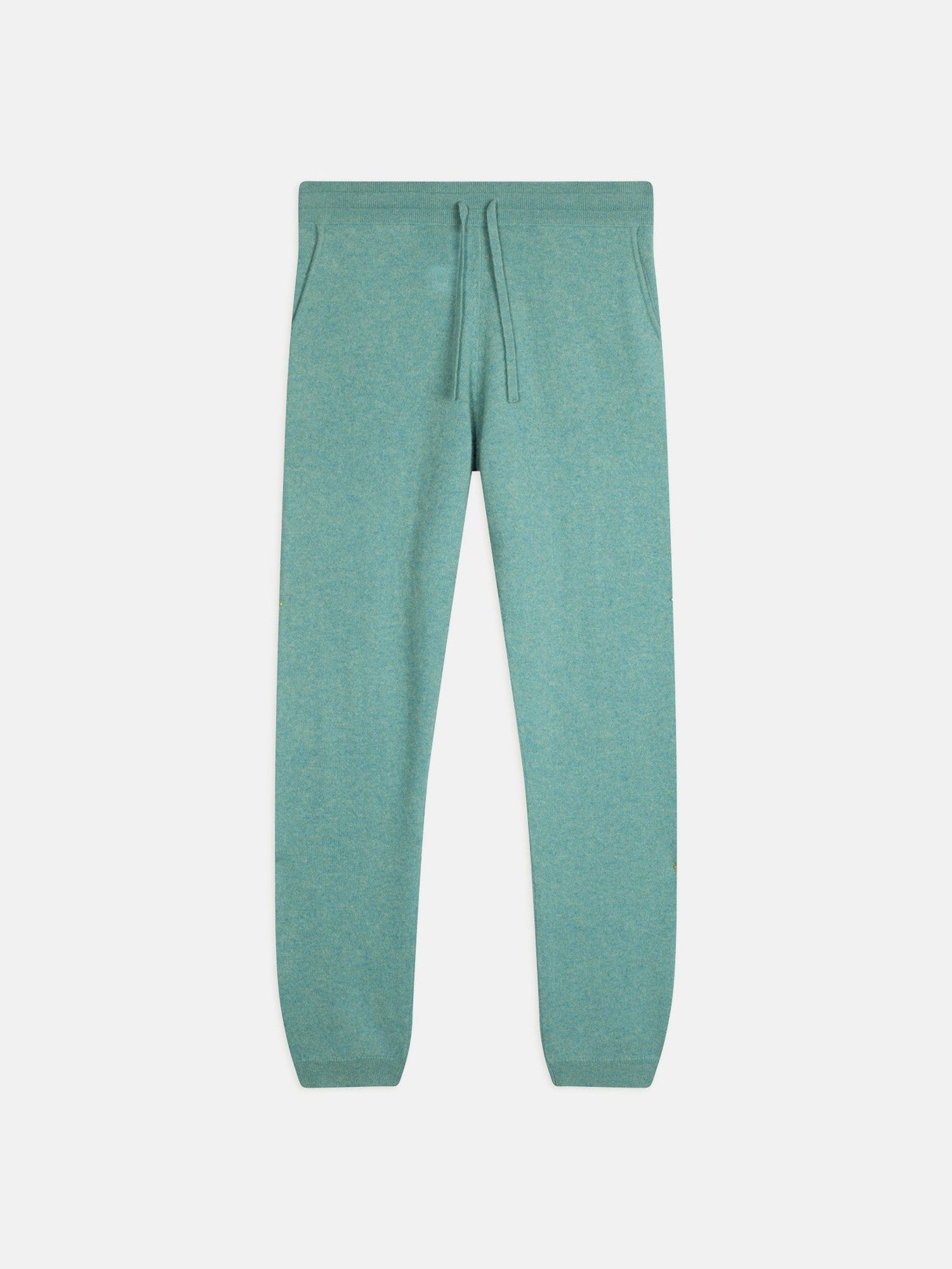 bichet jogging vert chiné 100% cachemire