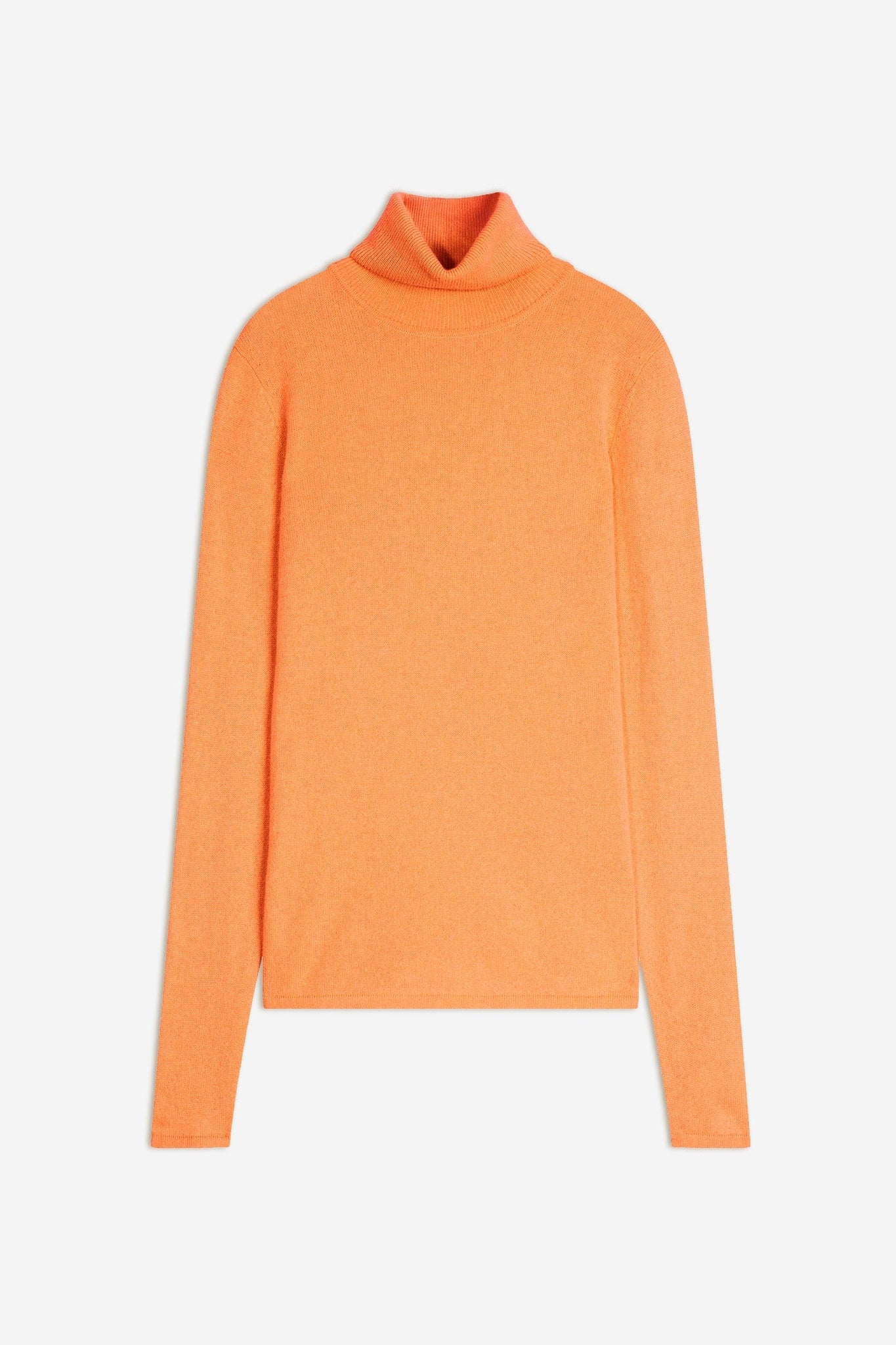 BISE melon turtleneck sweater 100% cashmere