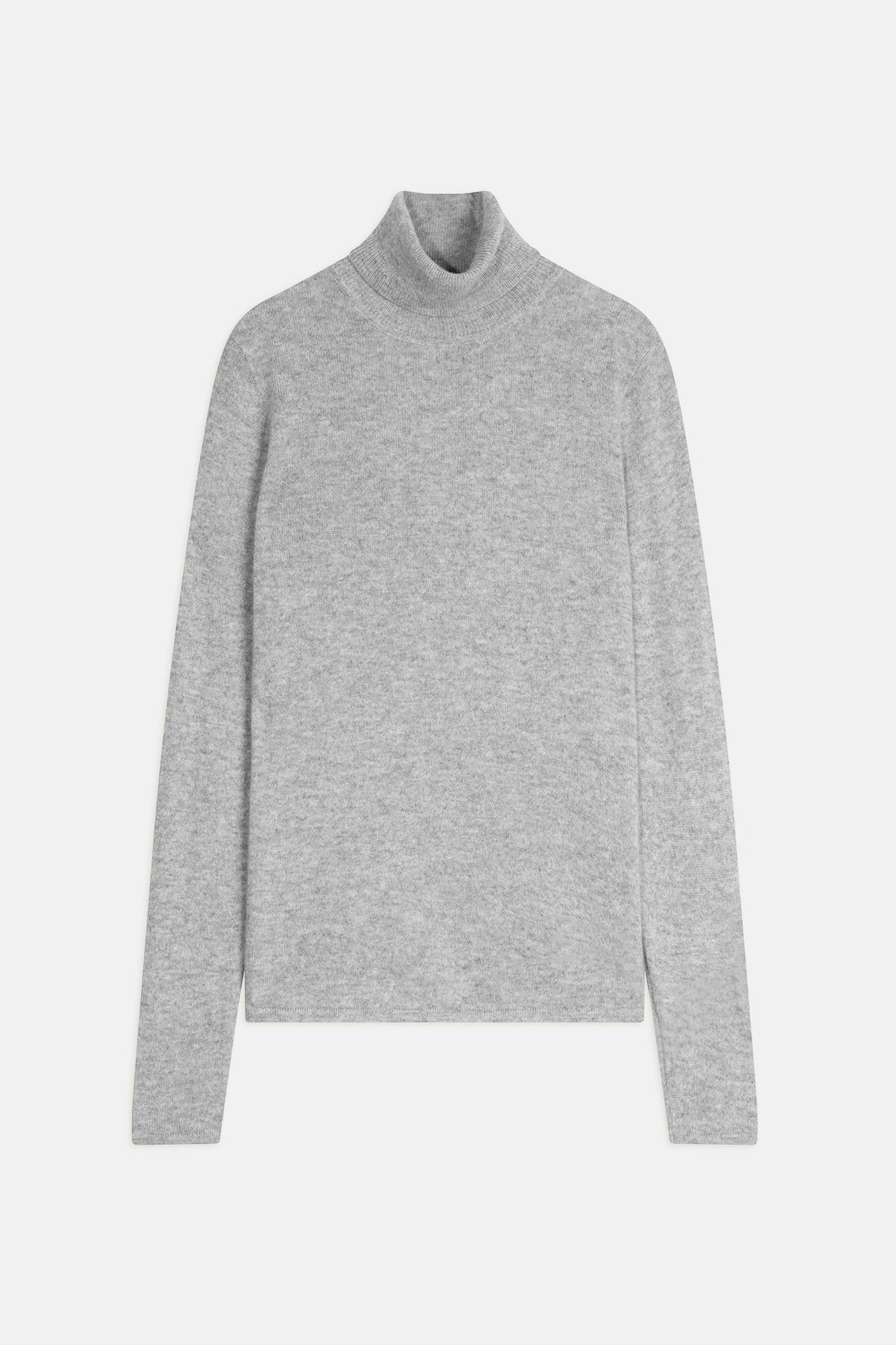 bise pull col roulé nuage chiné 100% cachemire