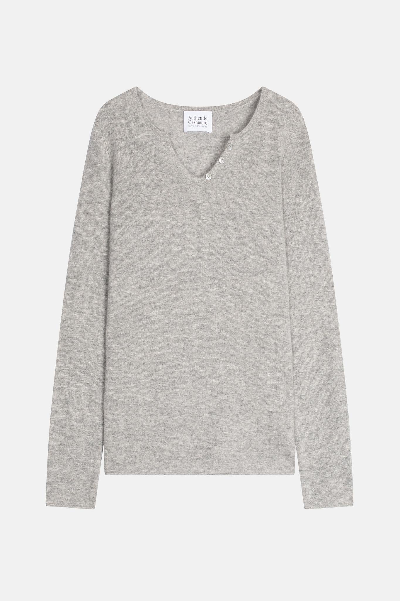 BODMIN mottled cloud turtleneck sweater 100% cashmere