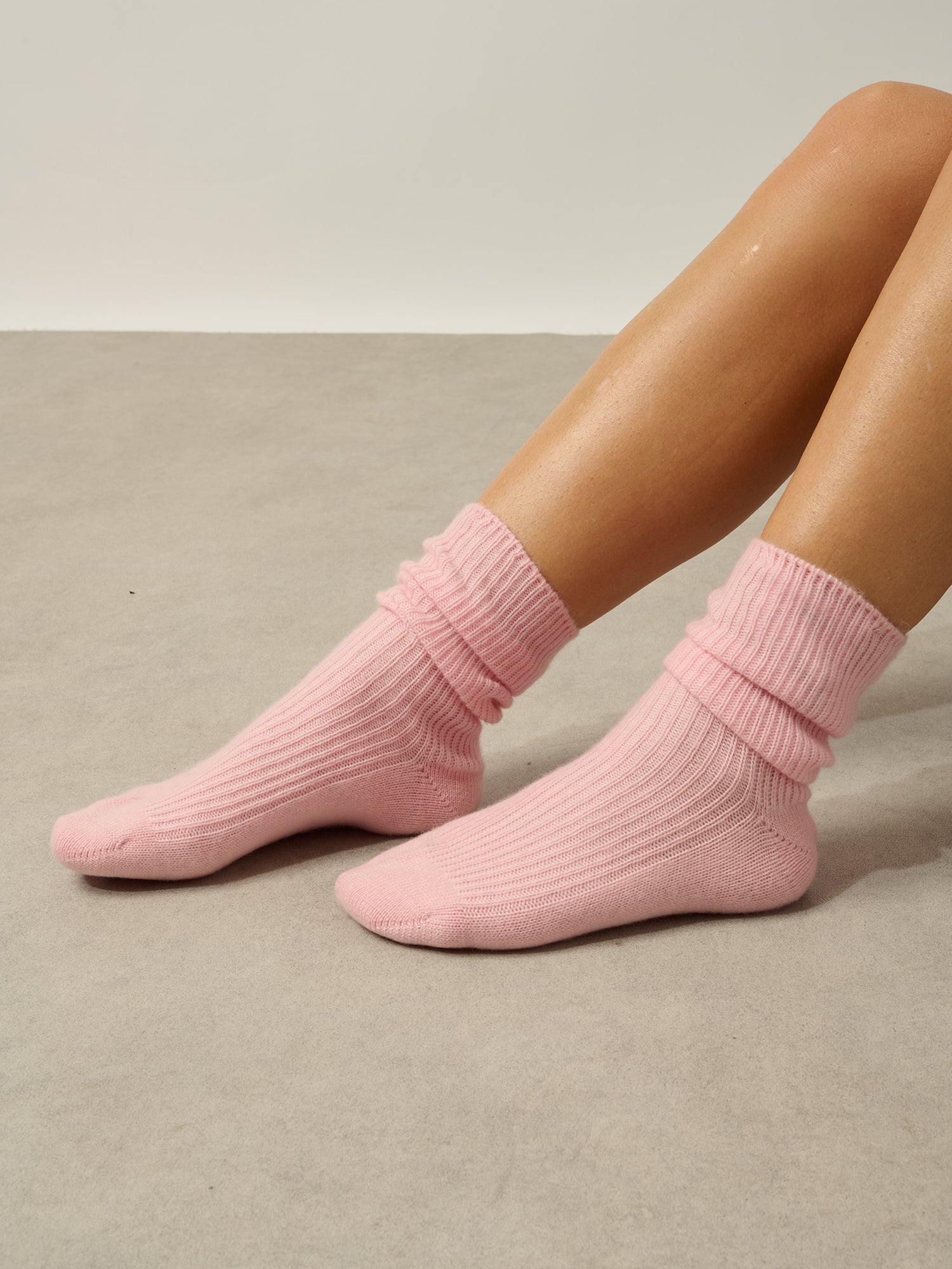 CHEWILA chaussettes 4 fils ballerine 100% cachemire