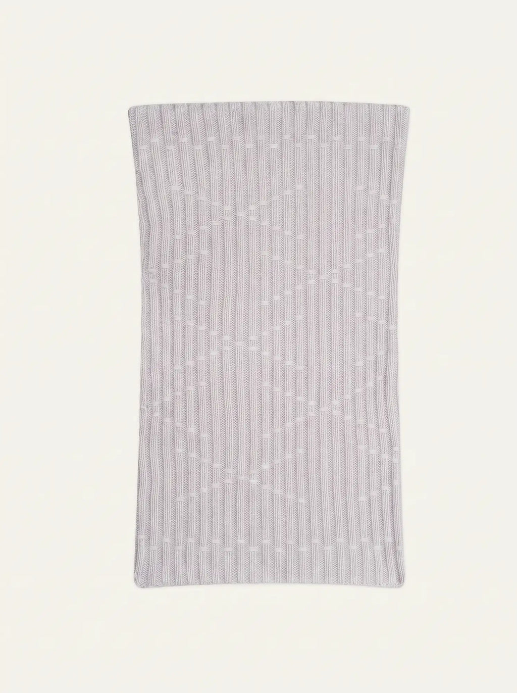 FLORIAN Tour de Cou 6 Fils Gris Perle Chiné