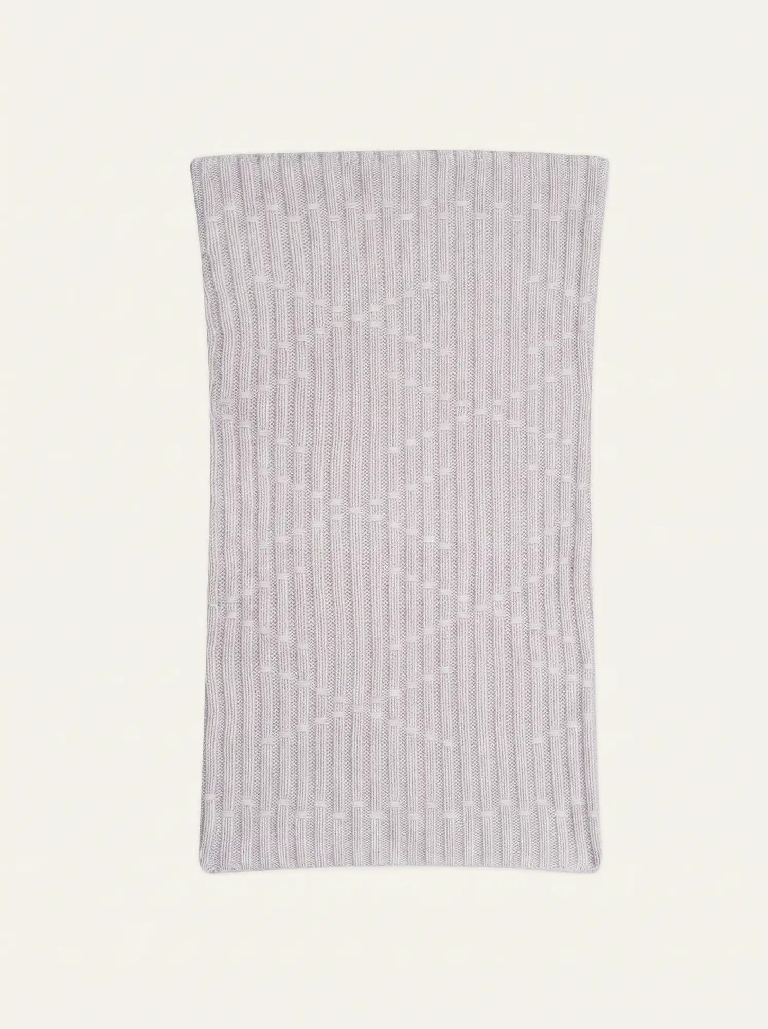 FLORIAN Tour de Cou 6 Fils Gris Perle Chiné