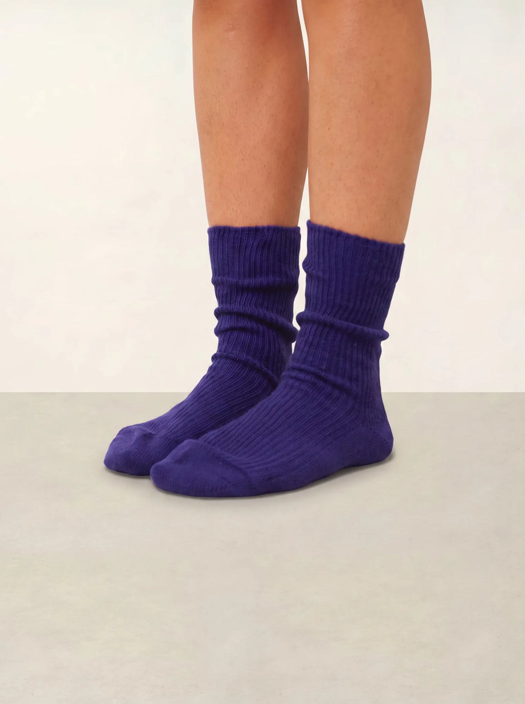 Chaussettes 4 Fils Violet