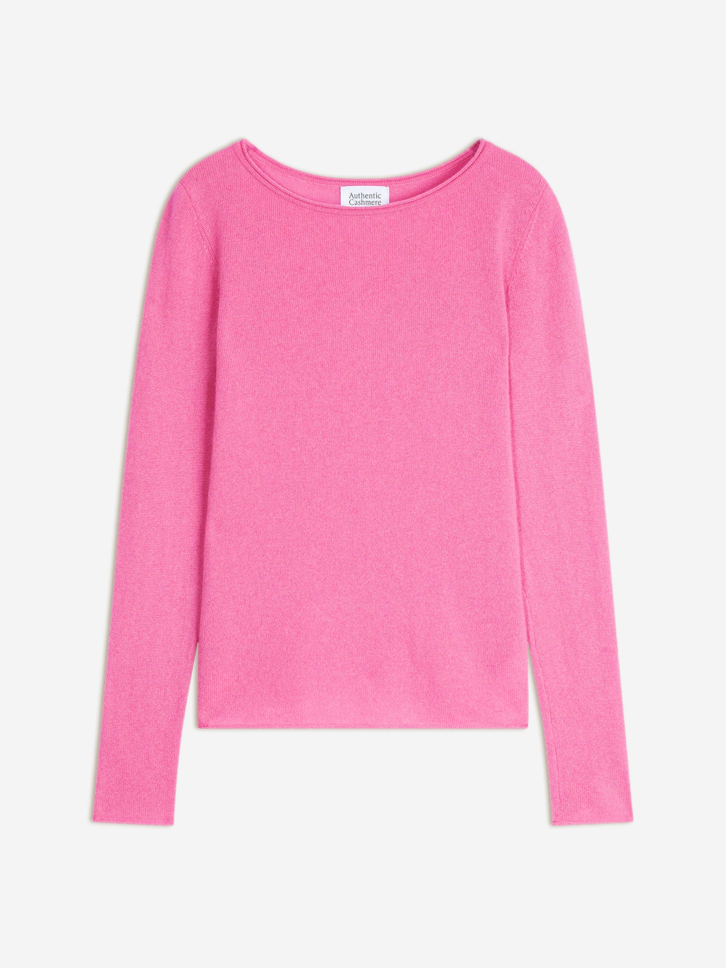 EPÉNA Pullover mit Rundhalsausschnitt rosa 100% Kaschmir