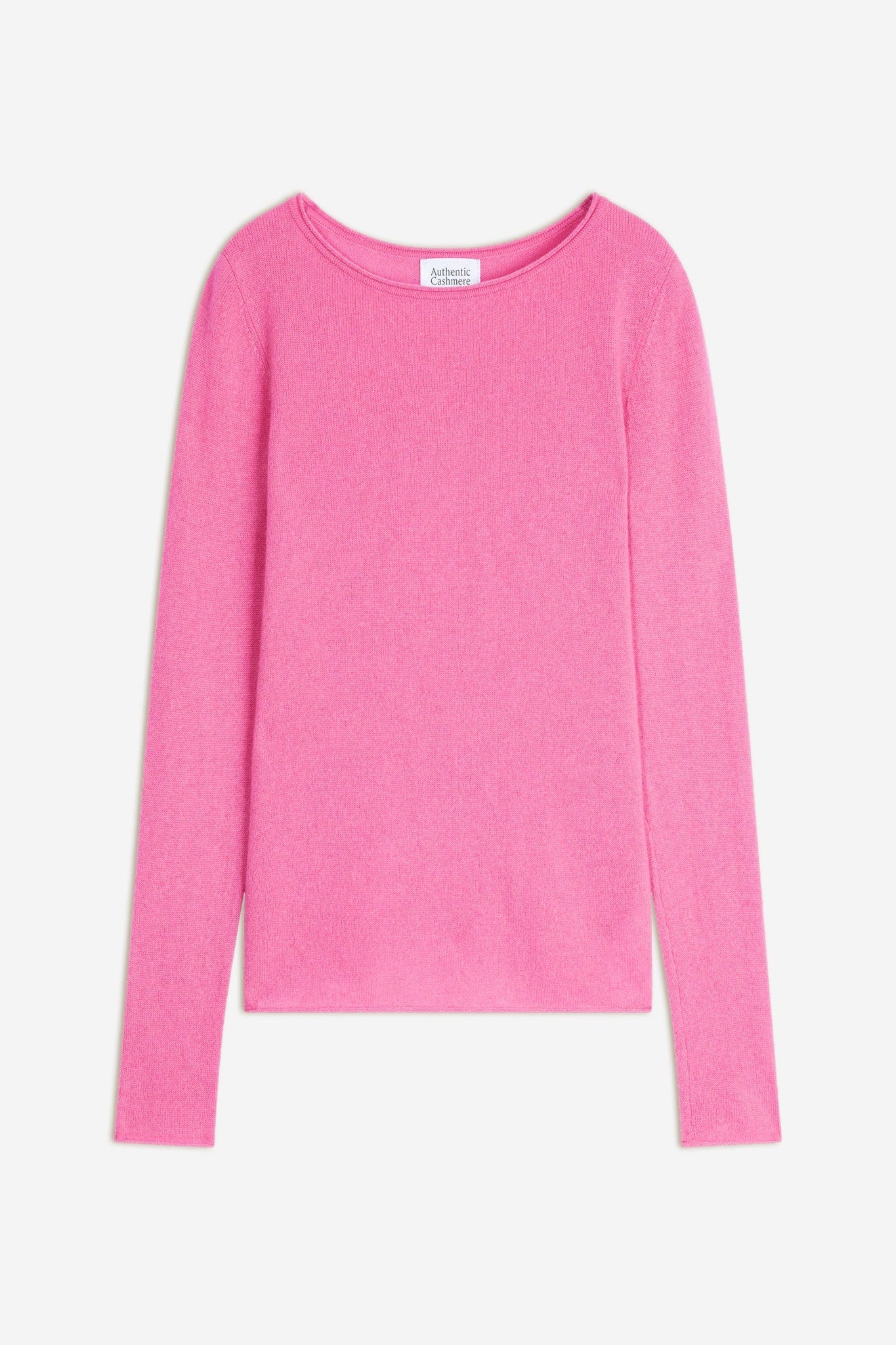 EPÉNA Pullover mit Rundhalsausschnitt rosa 100% Kaschmir