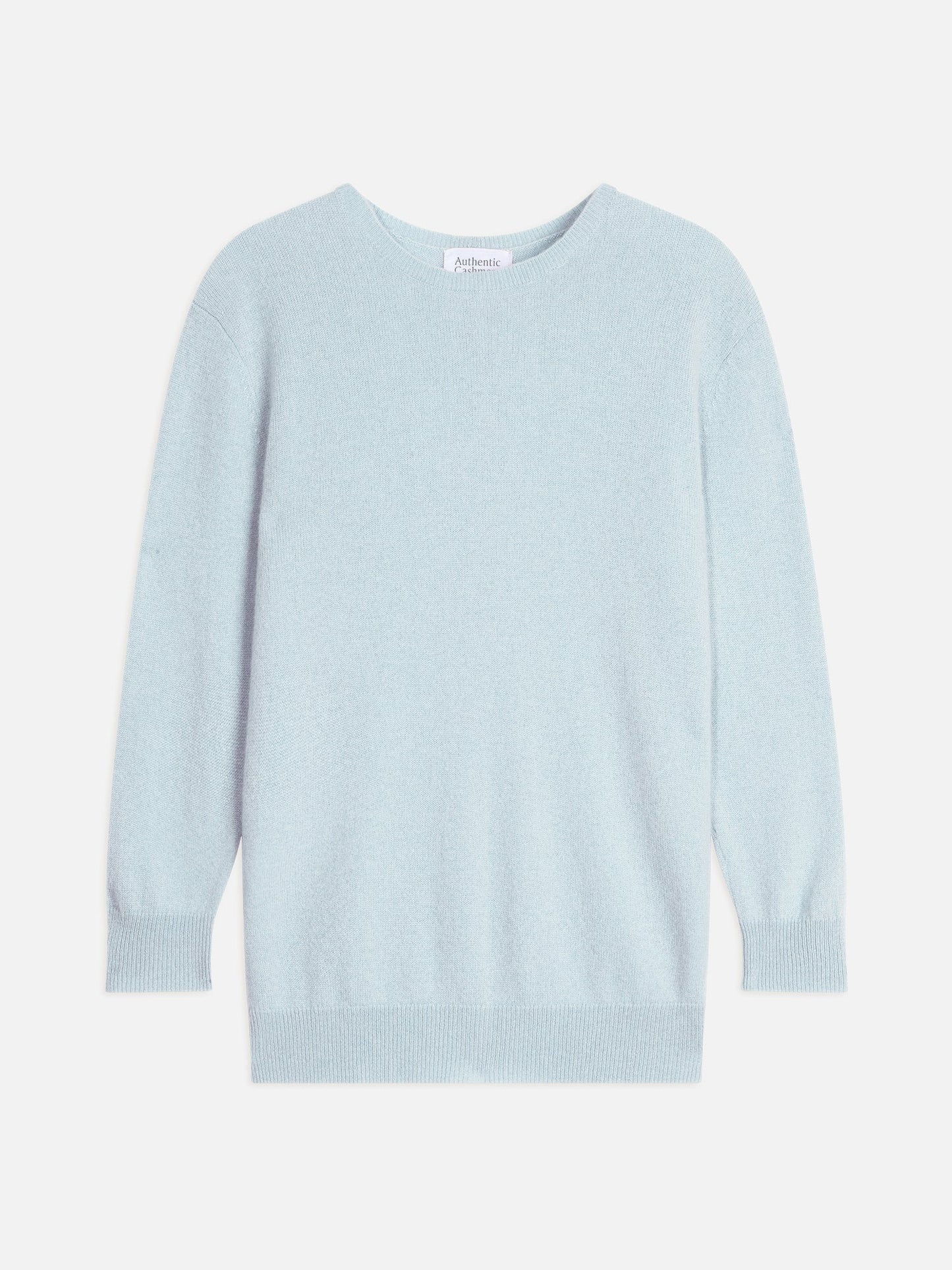 ESTARIS Pullover Rundhalsausschnitt geknöpft Rücken frostig 100% Kaschmir