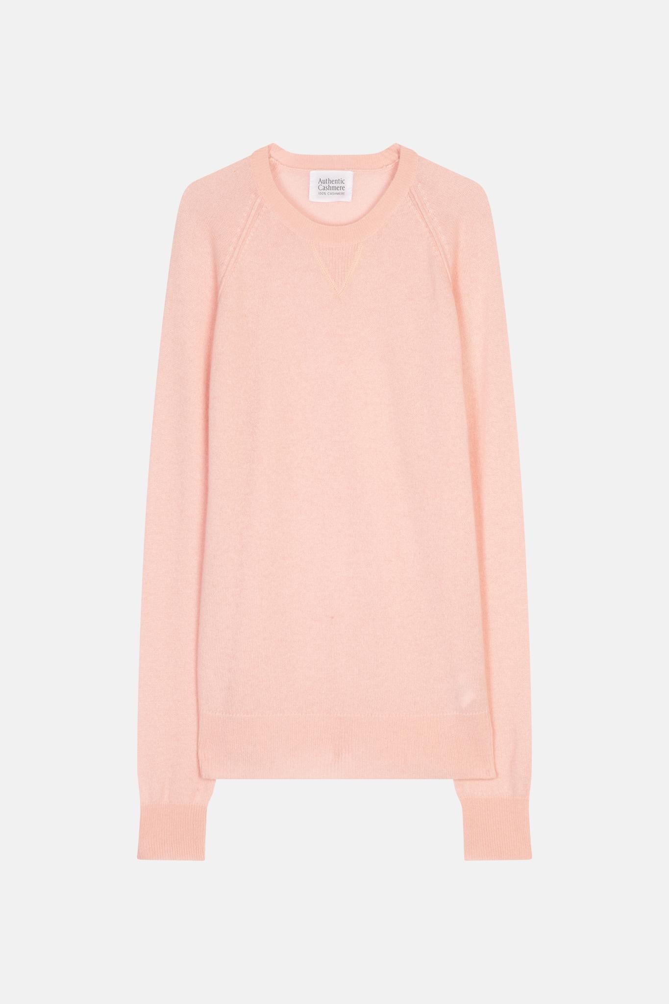 ETRET pull col rond ballerine 100% cachemire