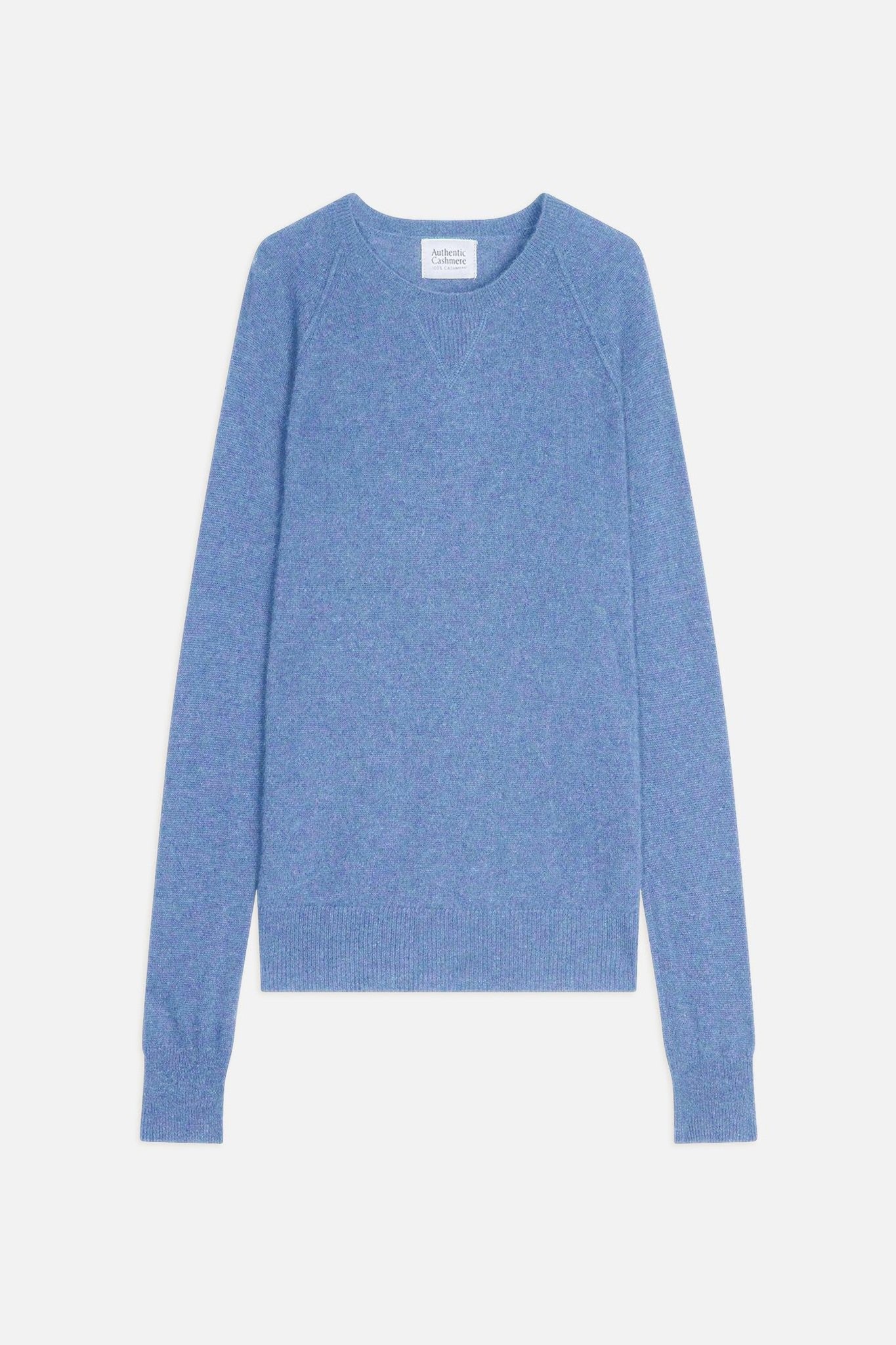 etret pull col rond sky 100% cachemire