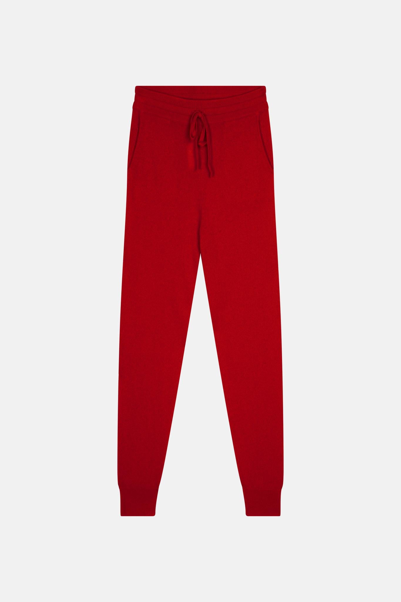 FERRAND red jogging suit 100% cashmere