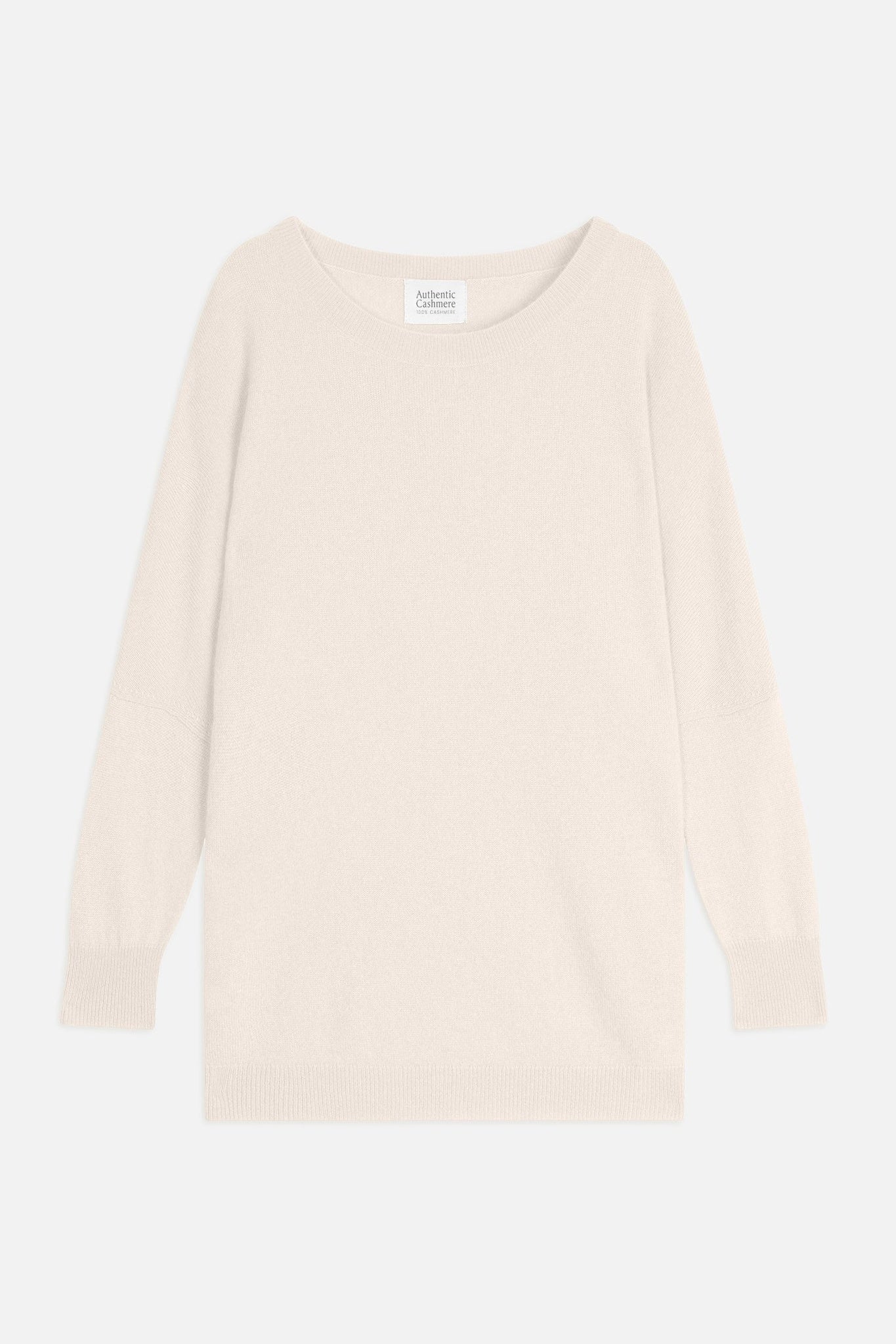 GOLÉON ivory bat sweater 100% cashmere