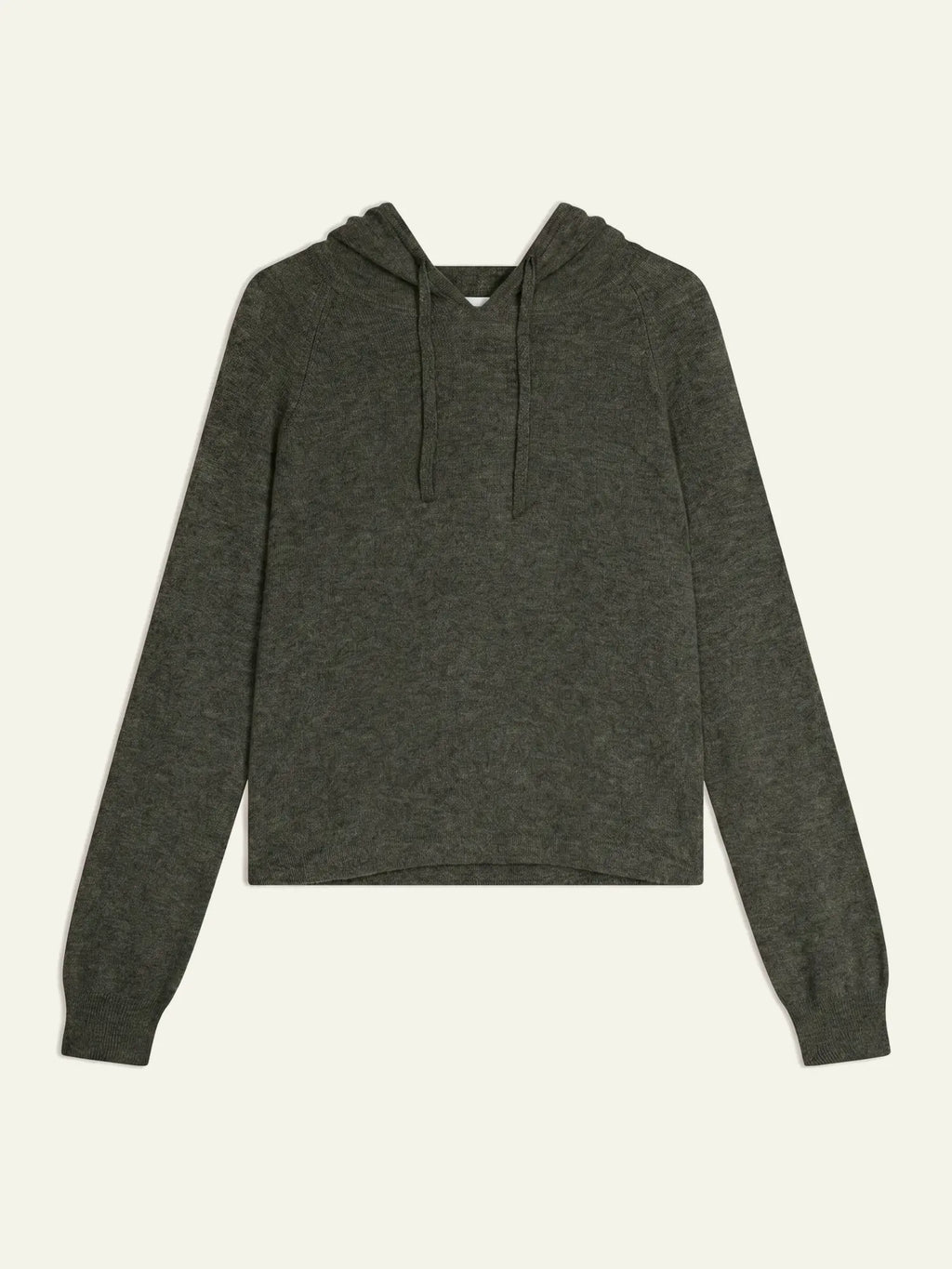 YARLSIDE Pull Capuche Kaki Chiné