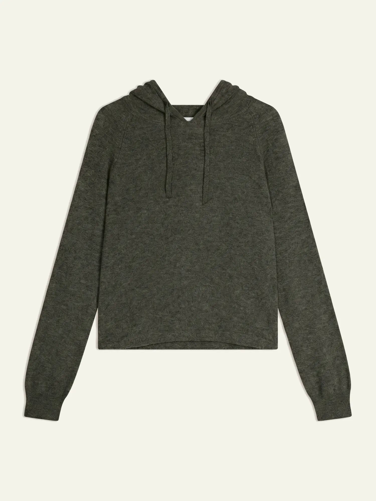 YARLSIDE Pull Capuche Kaki Chiné