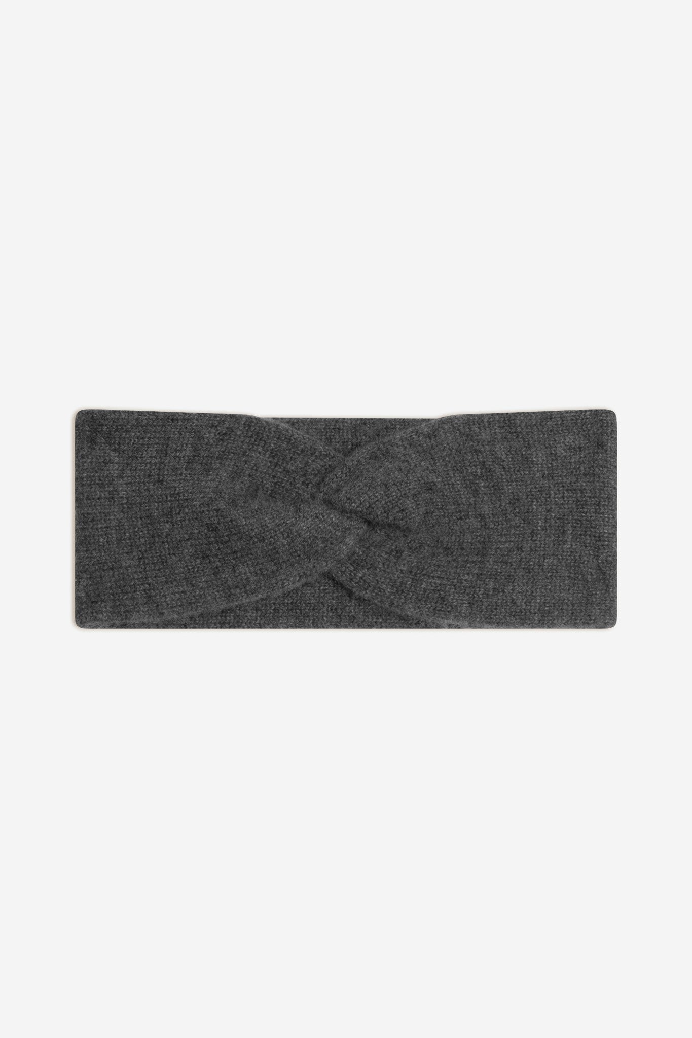 lana bandeau 4 fils anthracite chiné 100% cachemire