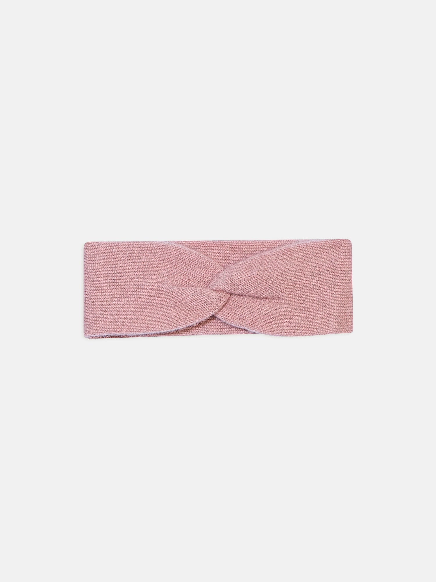 LANA bandeau 4 fils bois de rose 100% cachemire