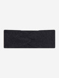 LANA bandeau 4 fils noir chiné 100% cachemire