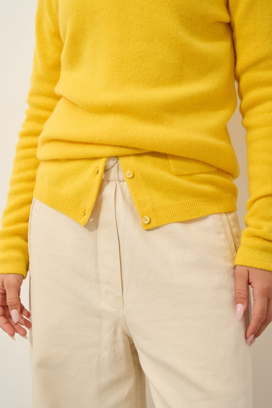 linda pull col roulé 4 fils cédrat 100% cachemire