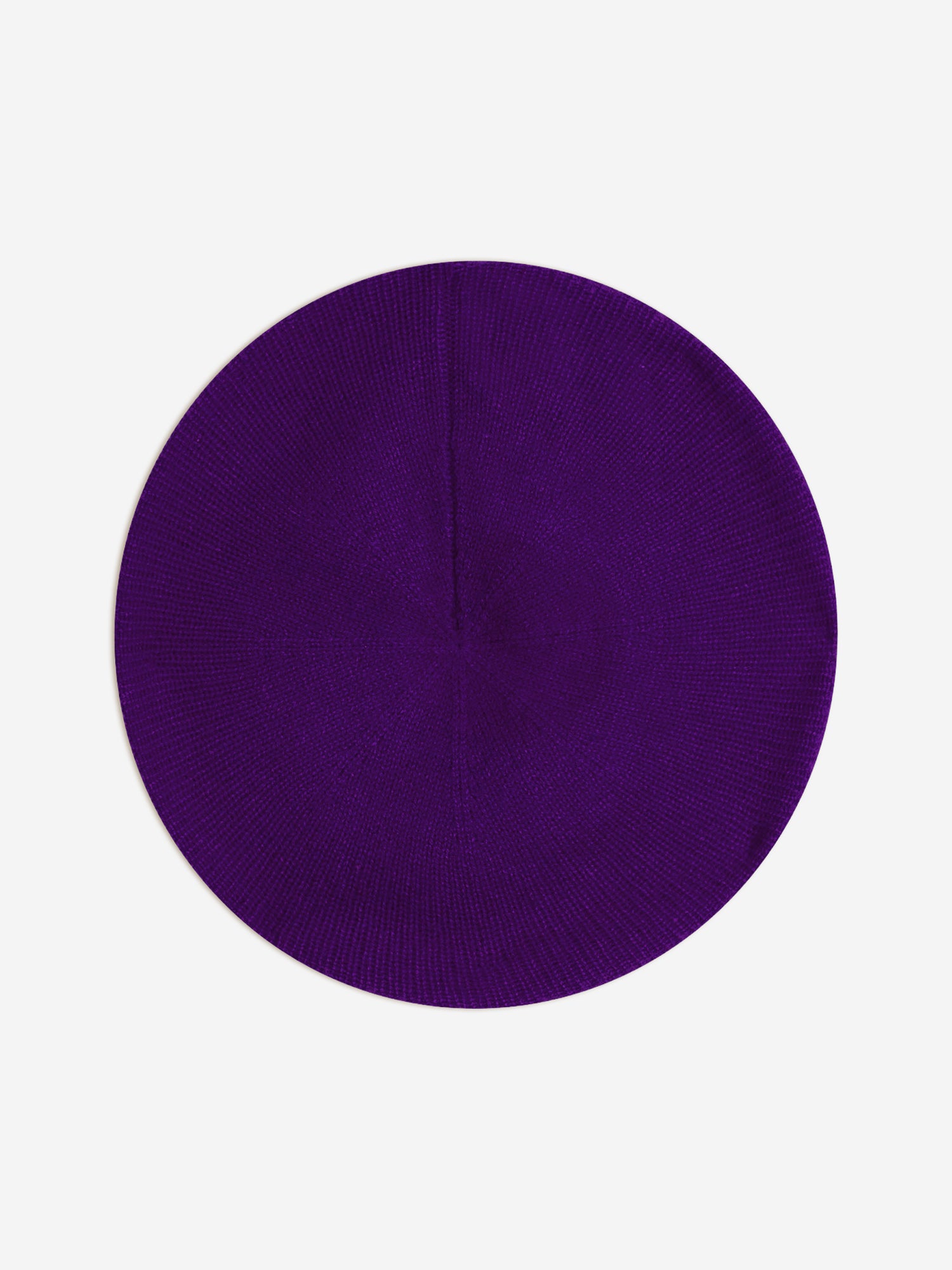 LIWI béret 4 fils violette 100% cachemire