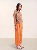 ELARA Cardigan Capuche Camel Chiné
