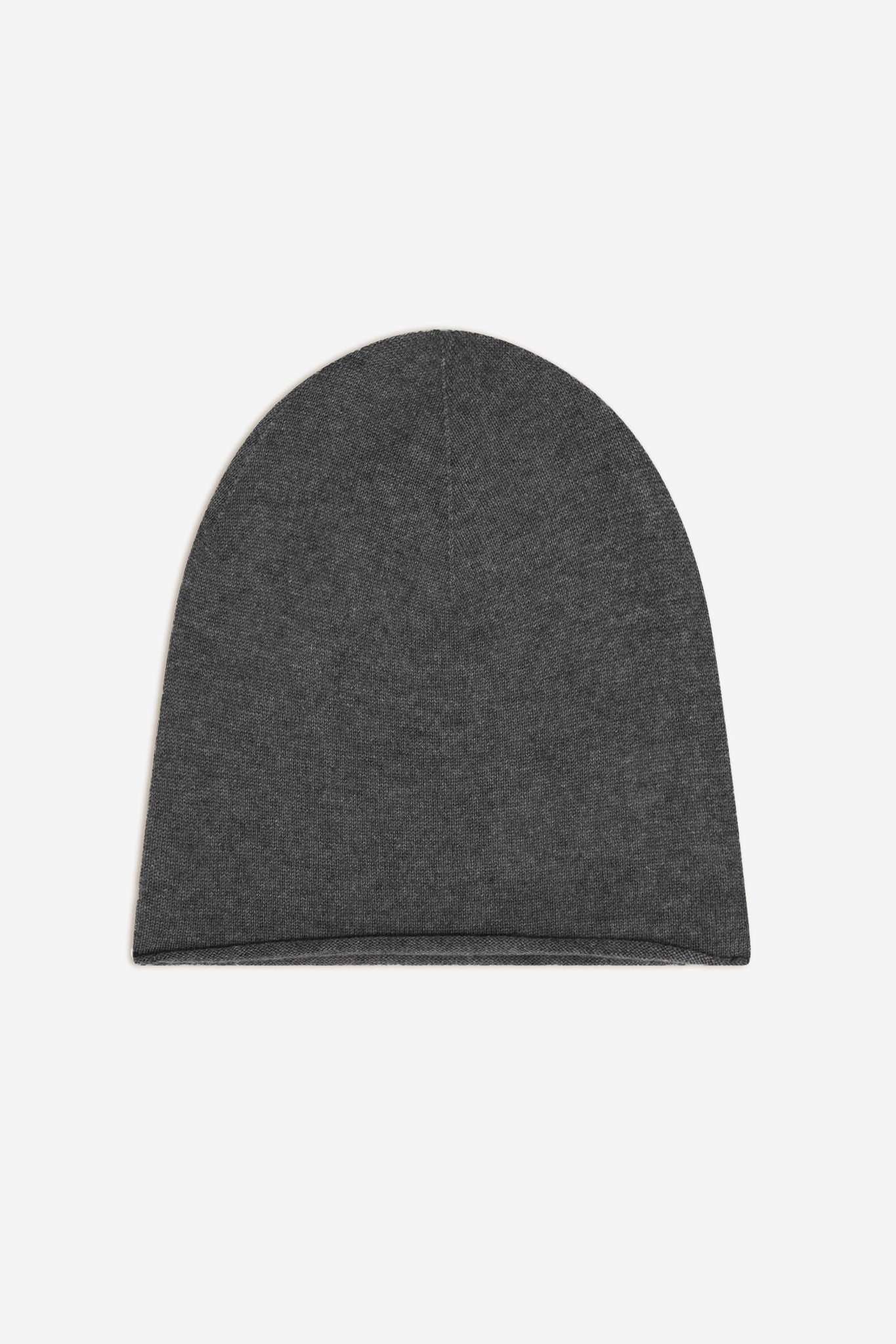 pinier bonnet anthracite chiné 100% cachemire