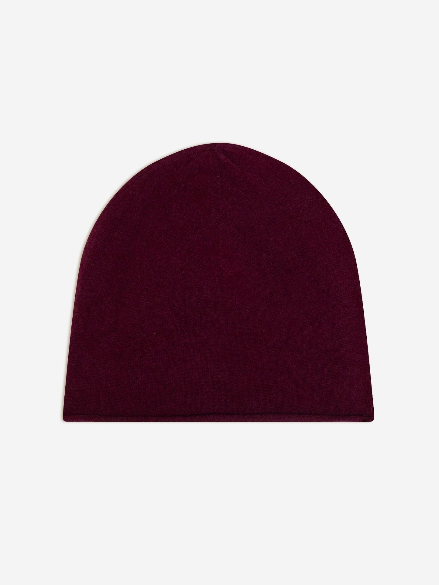 PINIER bonnet bordeaux 100% cachemire