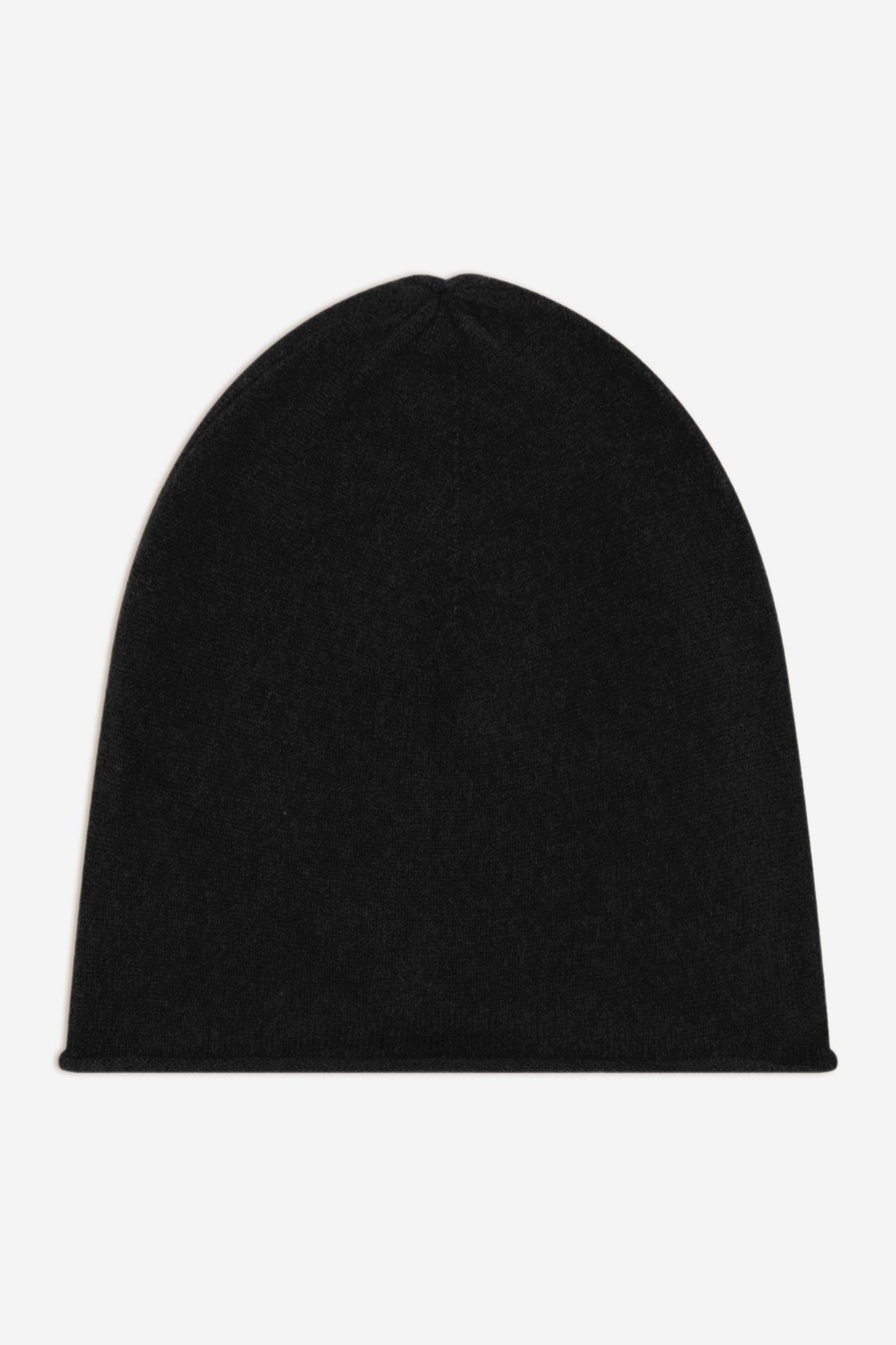 pinier bonnet noir 100% cachemire