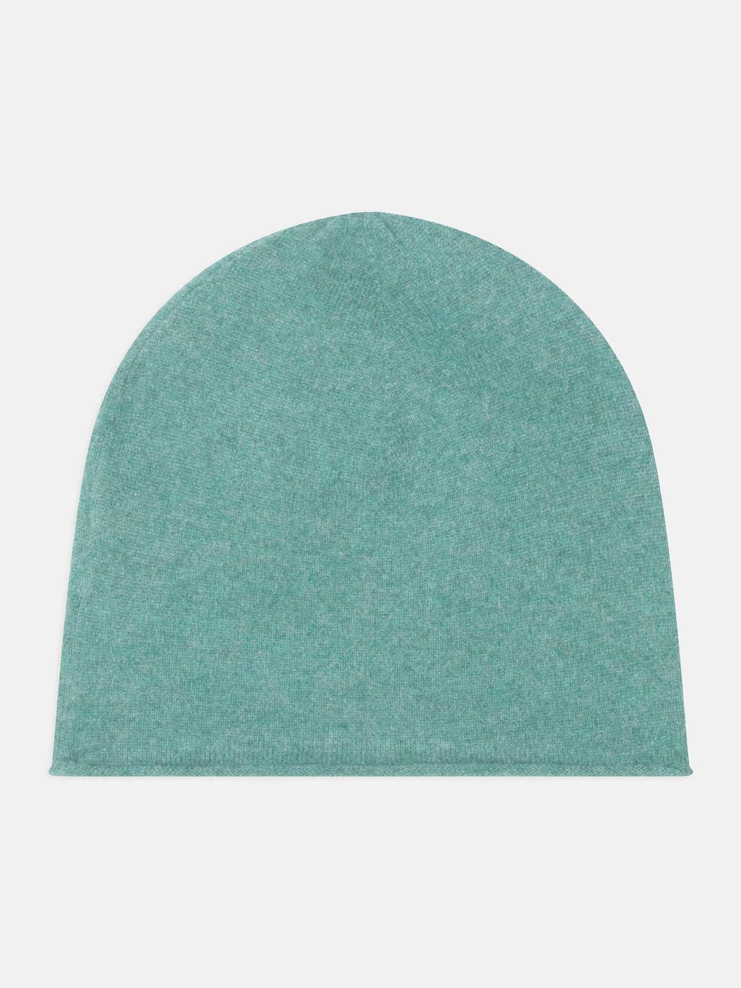 PINIER bonnet vert chiné 100% cachemire