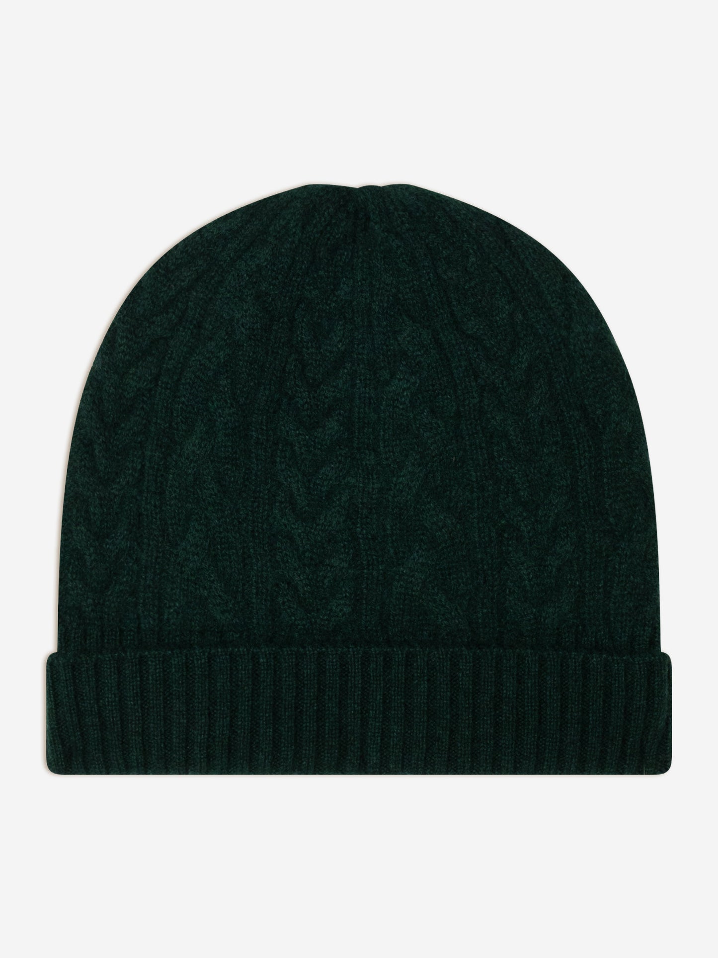 SCOTT 4-ply cypress beanie 100% cashmere