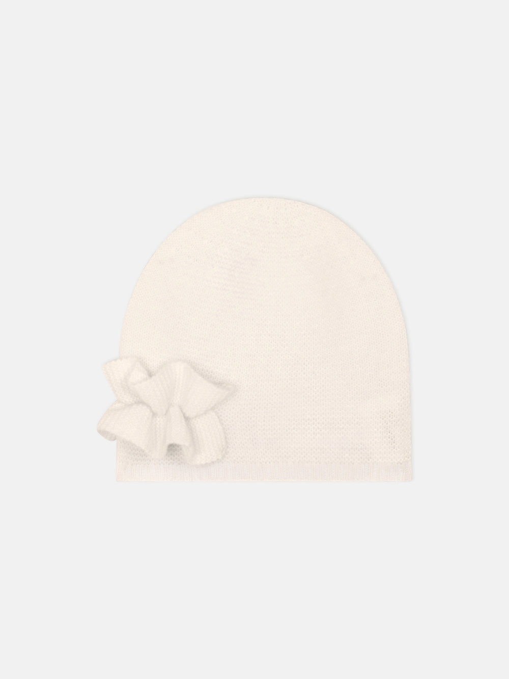 SIME 4-ply Snow Beanie, 100% Cashmere
