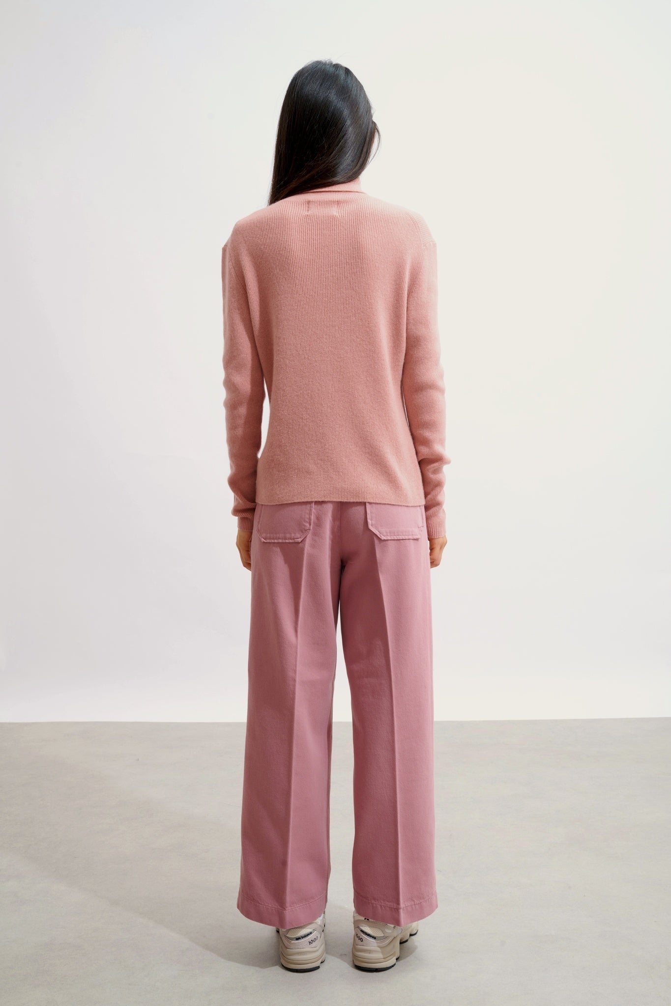 SUZIE Rollkragenpullover Rosenholz 100% Kaschmir