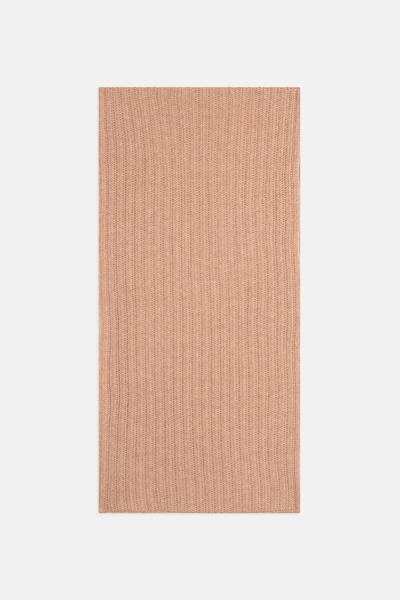 tommy tour de cou 4 fils camel chiné 100% cachemire