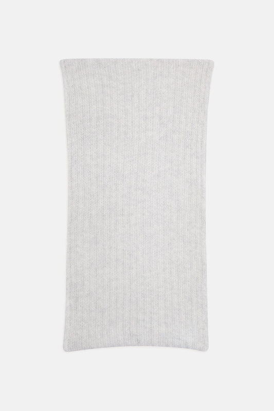 tommy tour de cou 4 fils gris perle chiné 100% cachemire