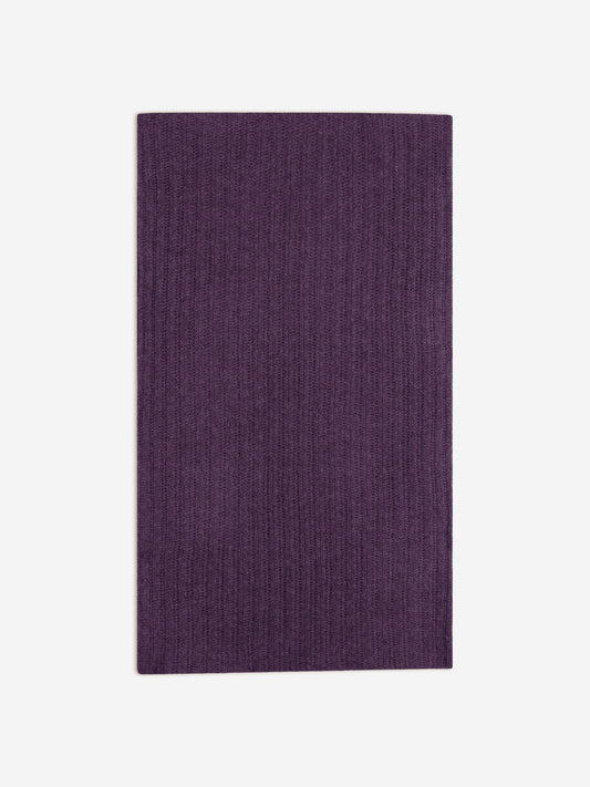 TOMMY tour de cou 4 fils violet chiné 100% cachemire