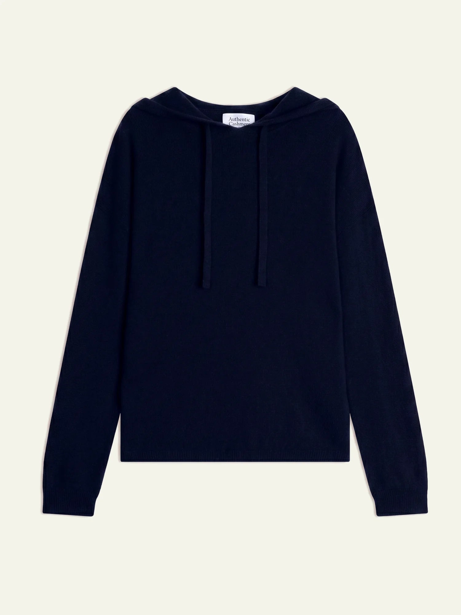 DORTE Pull Capuche Bleu Marine