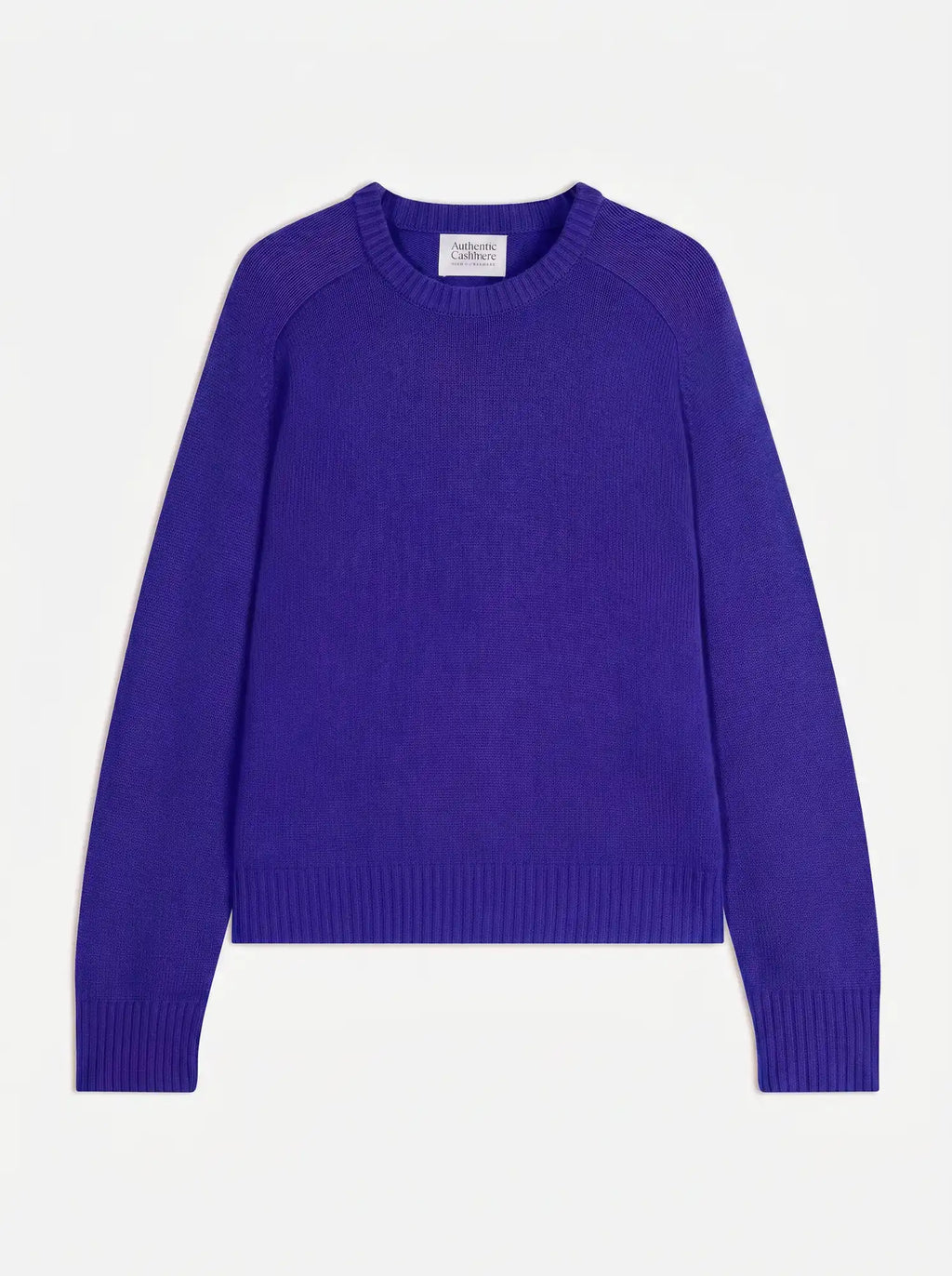 LORENA Pull Col Rond 4 Fils Indigo