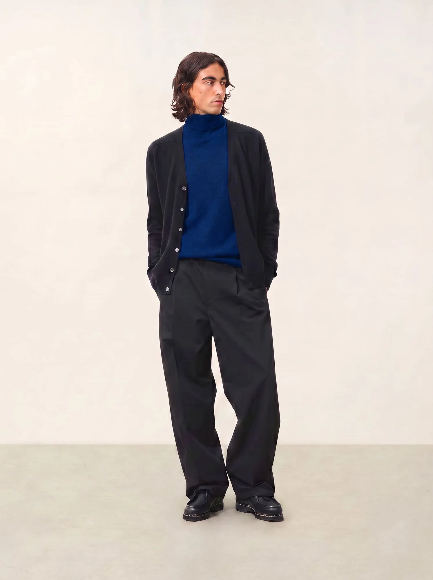 PIPA Cardigan Col V Outremer