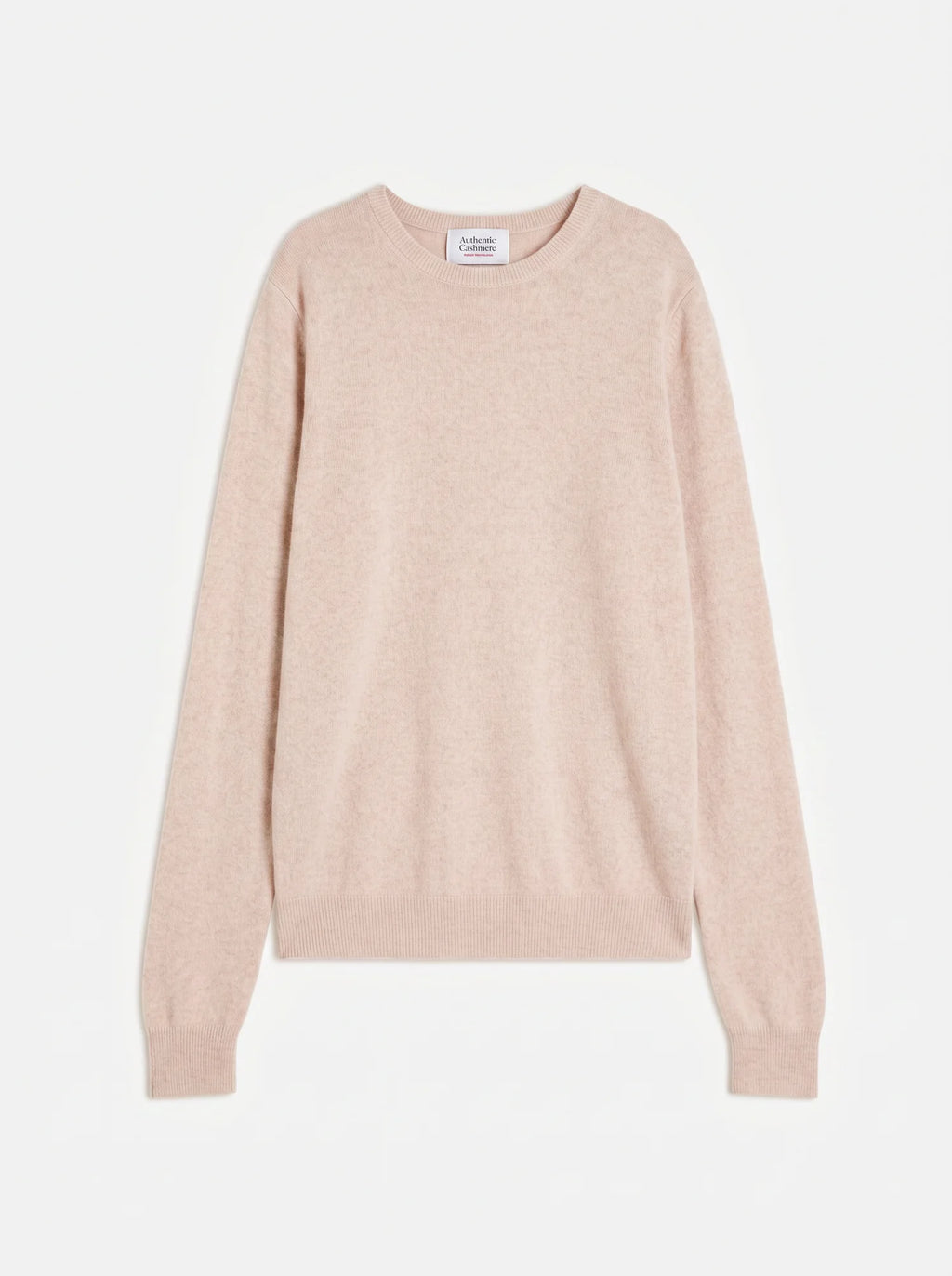 AIGLIÈRE Pull Col Rond Beige Chiné