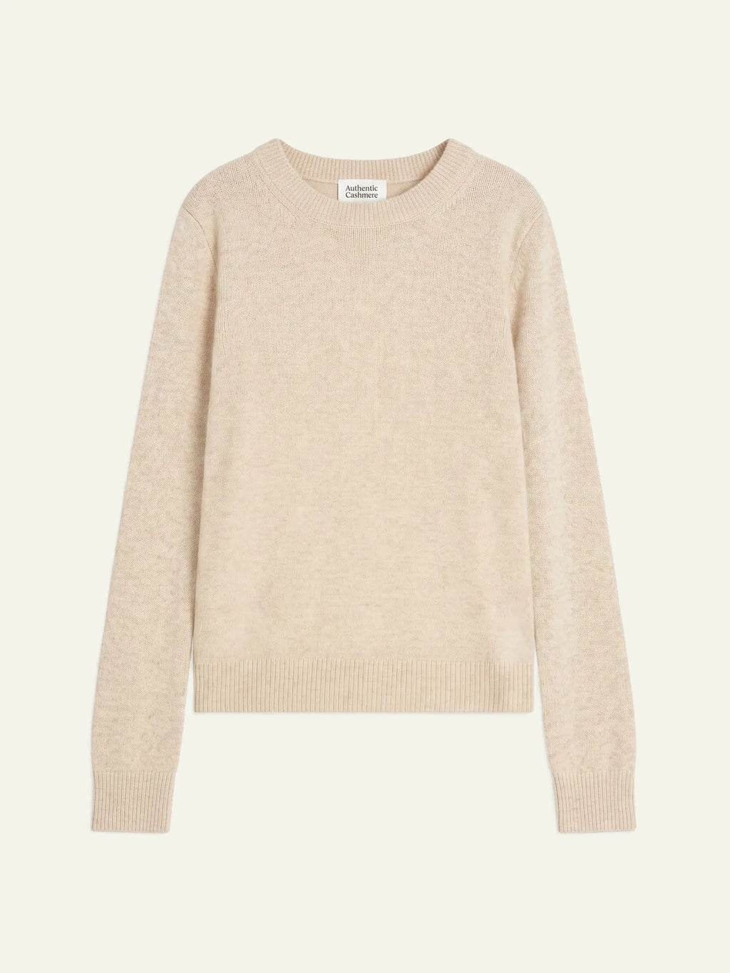 SYLOR Pull Col Rond 4 Fils Avoine