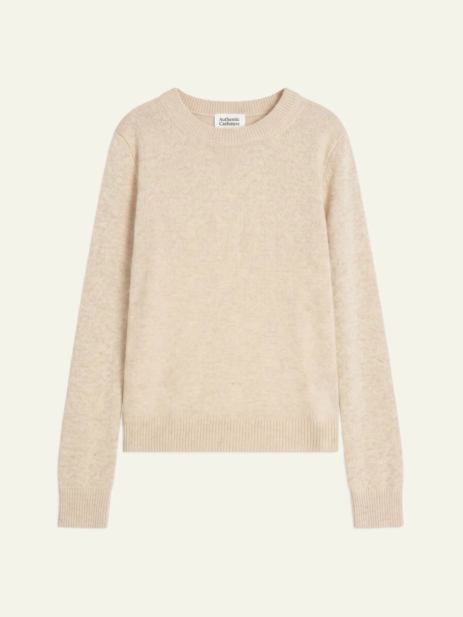 SYLOR Pull Col Rond 4 Fils Avoine