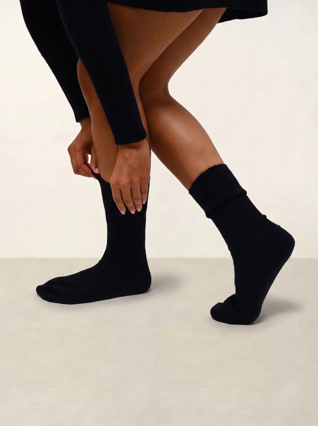 Chaussettes 4 Fils Bleu Marine