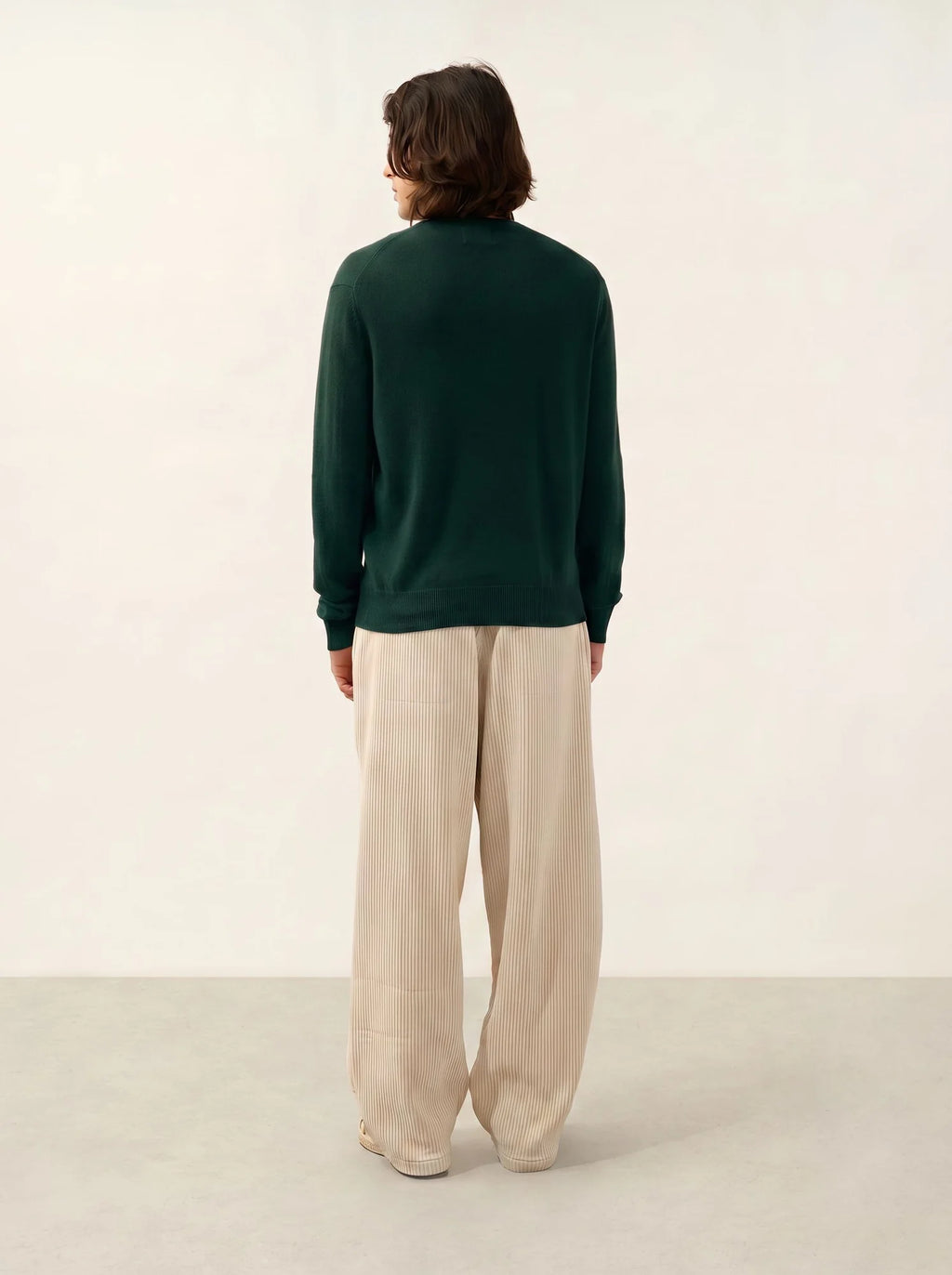 AIGLIÈRE Pull Col Rond Cyprès
