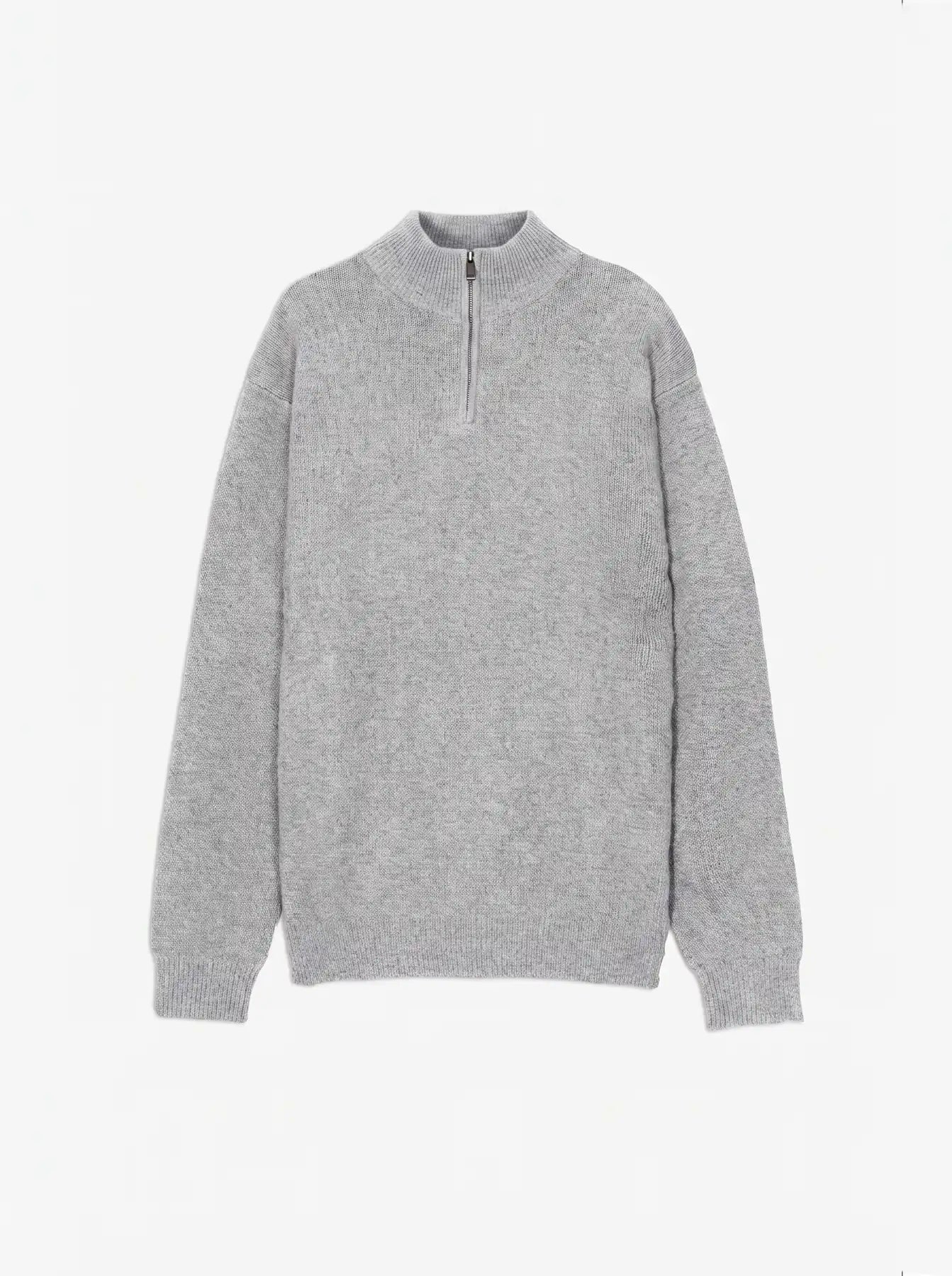 LYNA Pull Camionneur 4 Fils Nuage Chiné