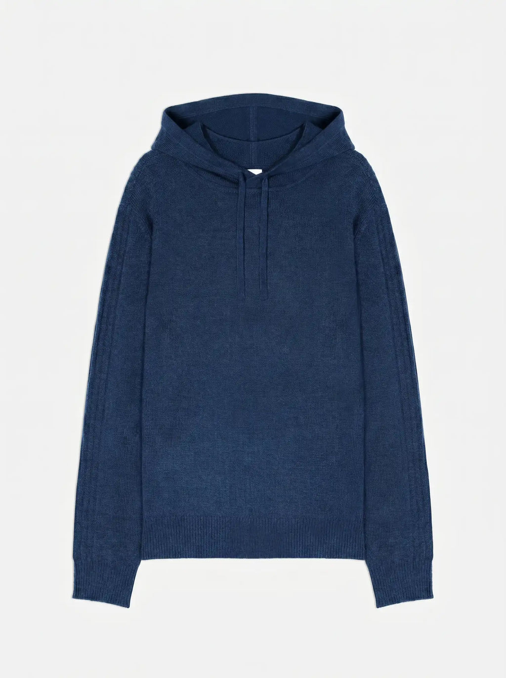 BENDT Pull Capuche 4 Fils Océan Chiné