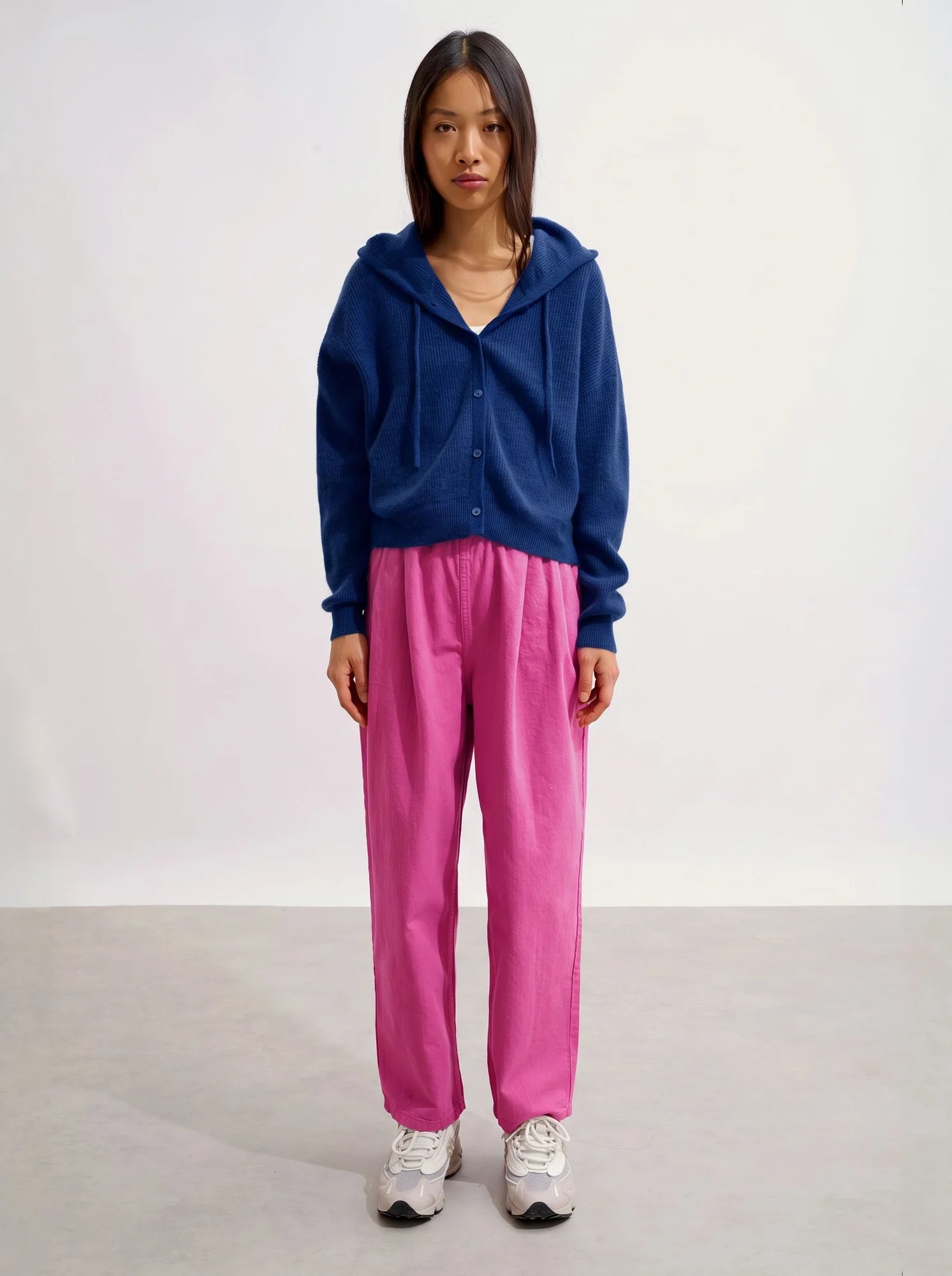 ELARA Cardigan Capuche Outremer