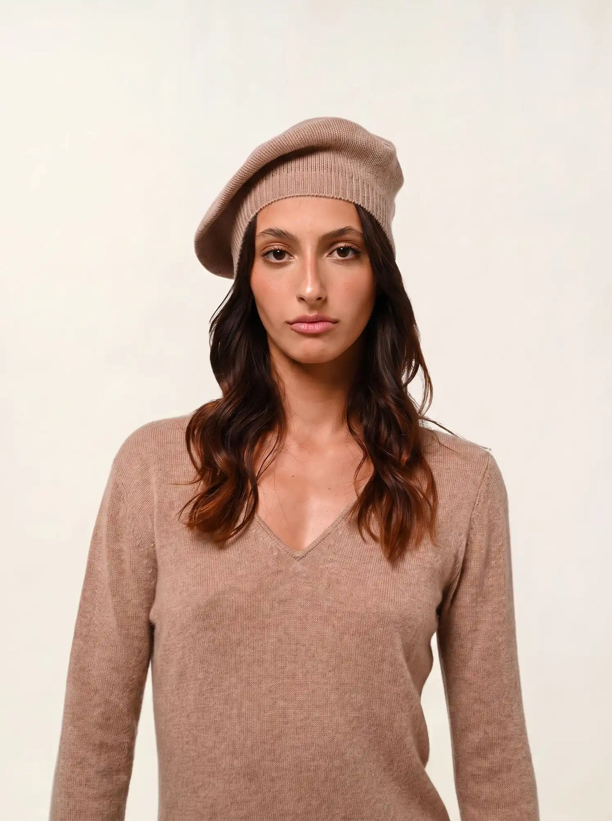 LIWI Baret 4-draads Camel Gemêleerd