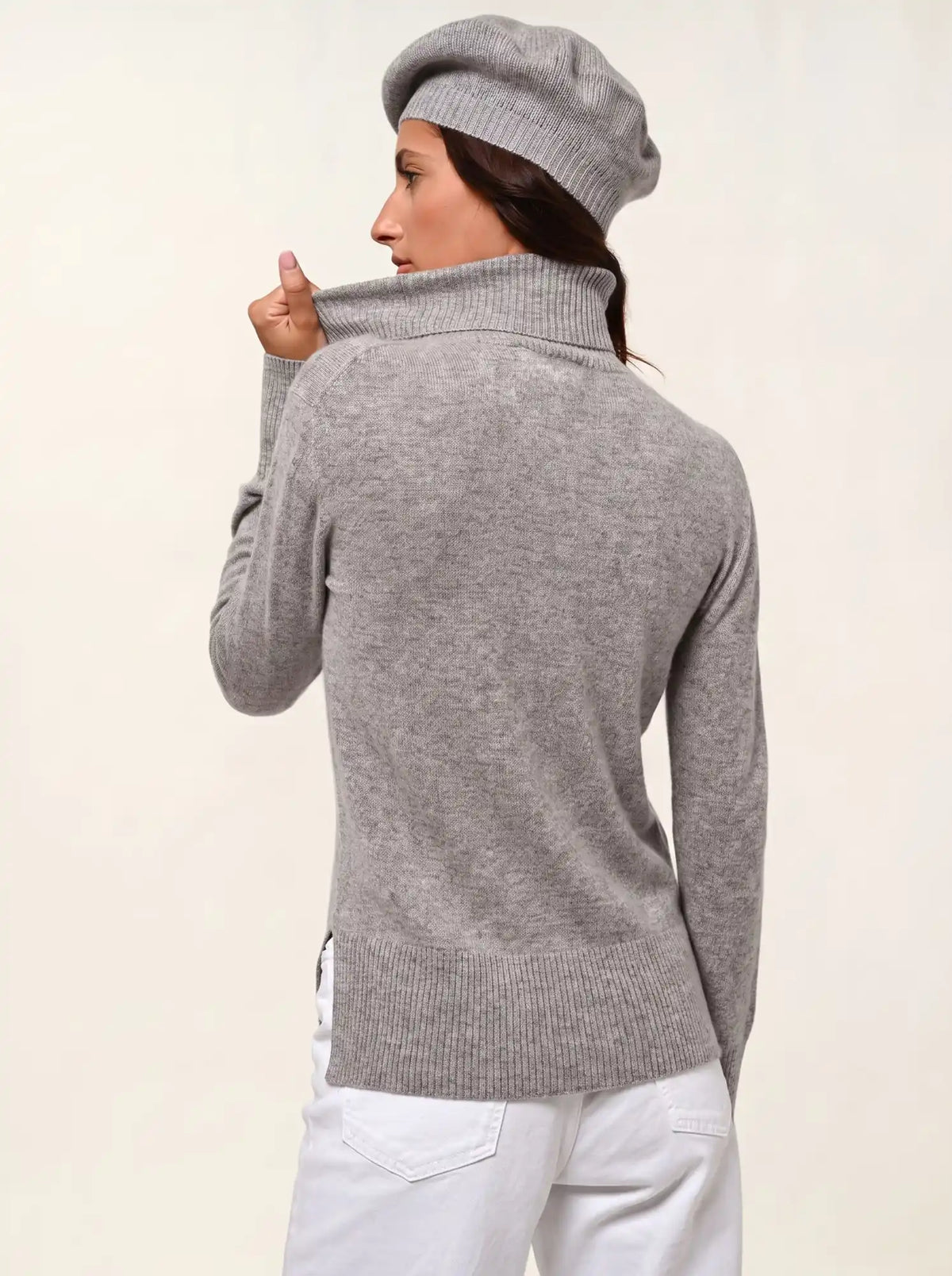 LIWI Béret 4 Fils Nuage Chiné